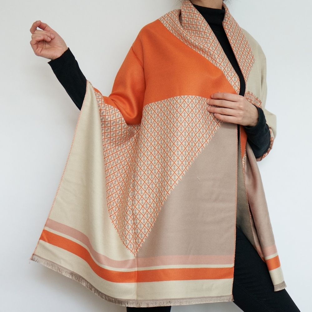 Scarf size 65cm ×185cm - Picture 2 of 3